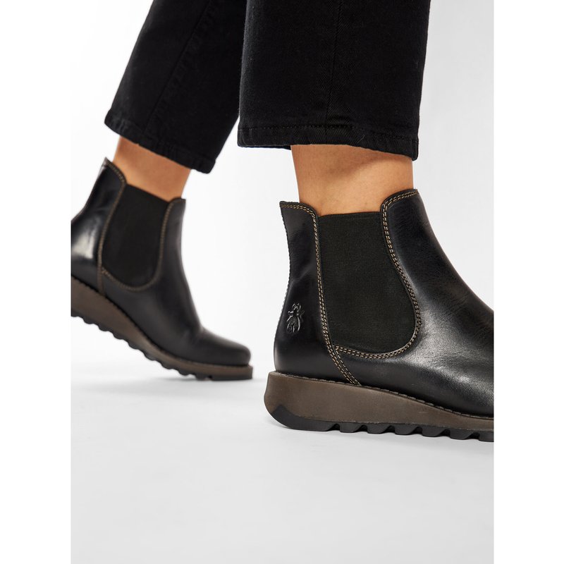 Klassische Stiefeletten Fly London Salvfly P143195000 Schwarz