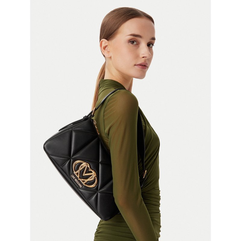 Handtasche LOVE MOSCHINO JC4032PP1PLC0000 Schwarz