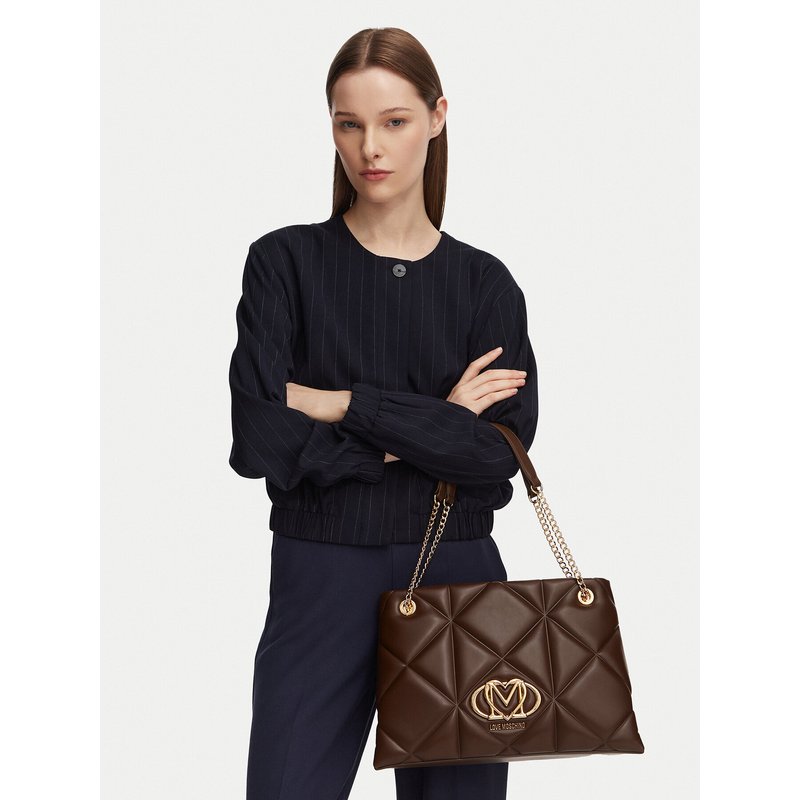 Handtasche LOVE MOSCHINO JC4040PP1PLC0300 Braun