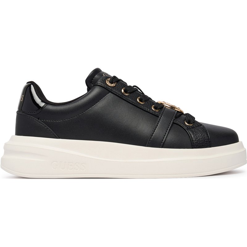 Sneakers Guess FLFEZO LEA12 Schwarz