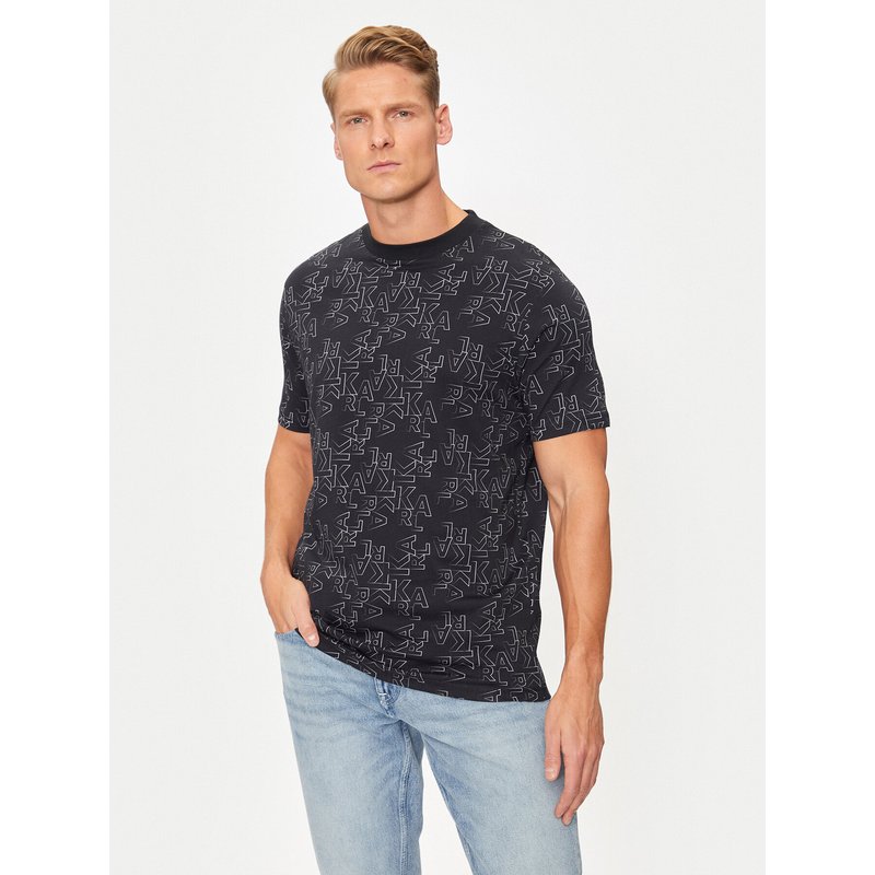 KARL LAGERFELD T-Shirt 755039 544224 Schwarz Regular Fit