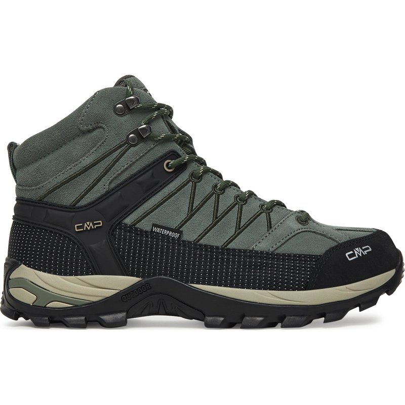 Trekkingschuhe CMP Rigel Mid Wp Waterproof 3Q12947 Grün