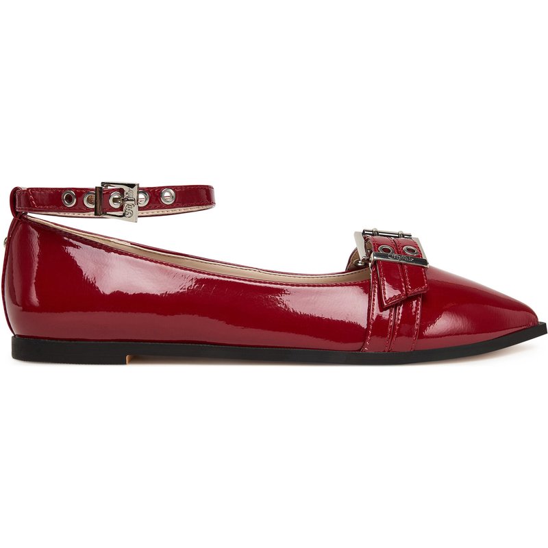 Ballerinas Buffalo Marly Ankle 1621027 Rot