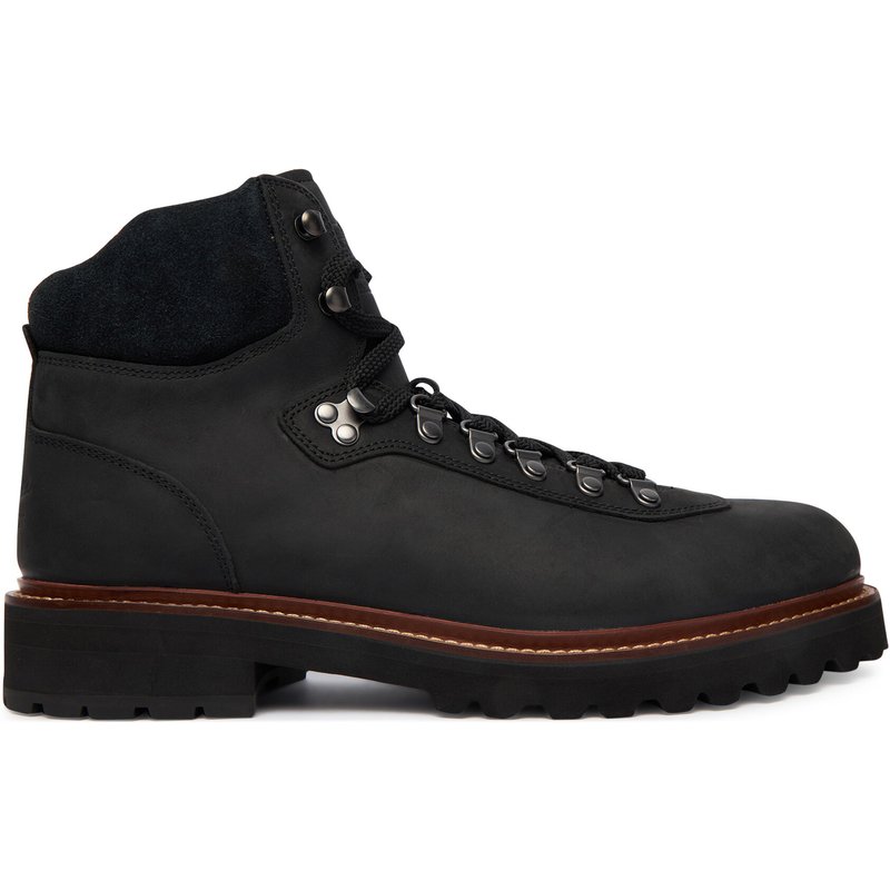 Schnürstiefeletten Polo Ralph Lauren Alpn Bt Lite 812974116001 Schwarz