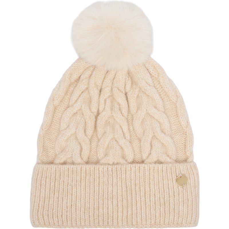 Mütze Guess AW5676 POL01 Hellbeige
