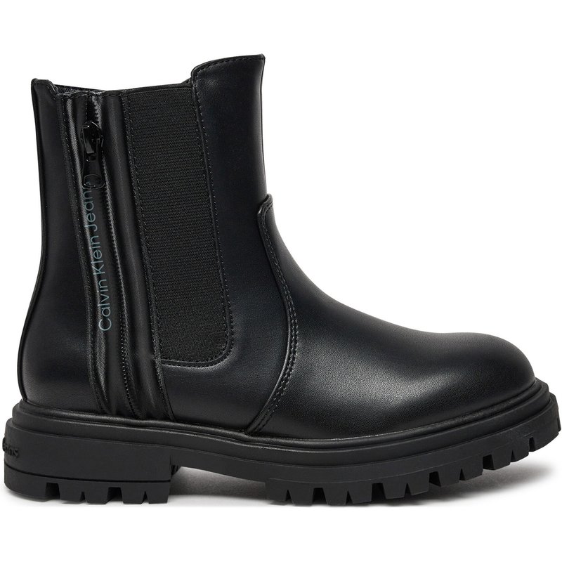 Stiefeletten Calvin Klein Jeans Chelsea Boot V3A5-81019-1355 S Schwarz