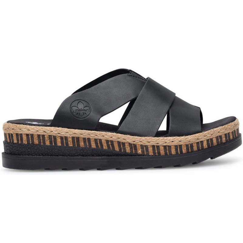 Espadrilles Rieker V7989-00 Schwarz