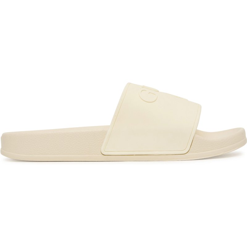 Pantoletten Guess E6GZ17 BB00F Creme