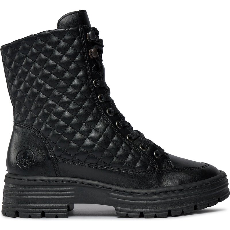 Schnürschuhe Rieker X8501-00 Schwarz