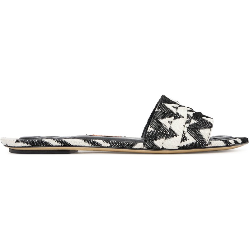 Pantoletten M Missoni Gia M32_022 Schwarz
