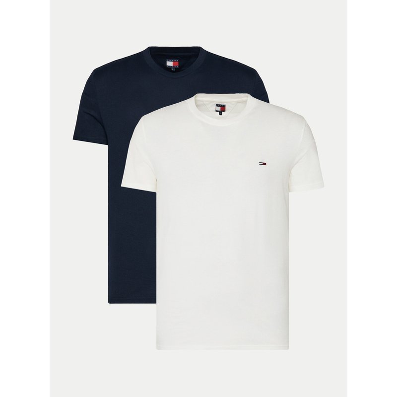 Tommy Jeans T-Shirt-Set DM0DM20687 Bunt Slim Fit