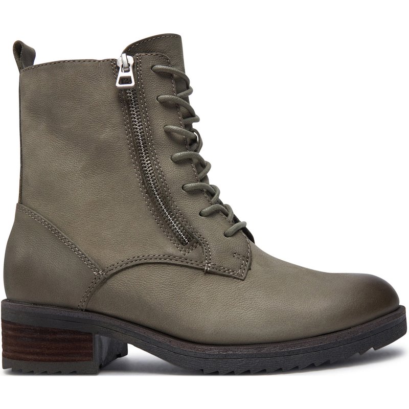 Schnürschuhe Caprice 9-25253-43 Khakifarben