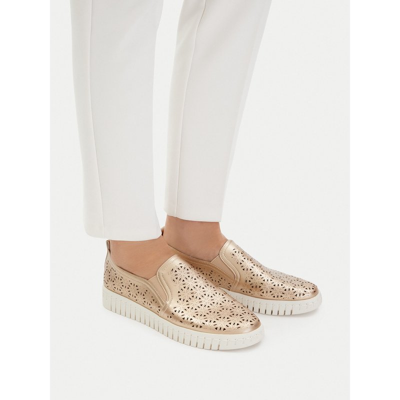 Halbschuhe Go Soft CEO-CB159-2 Goldfarben
