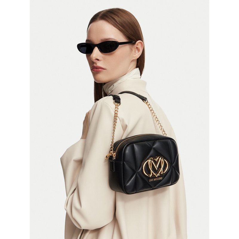 Handtasche LOVE MOSCHINO JC4038PP1PLC0000 Schwarz