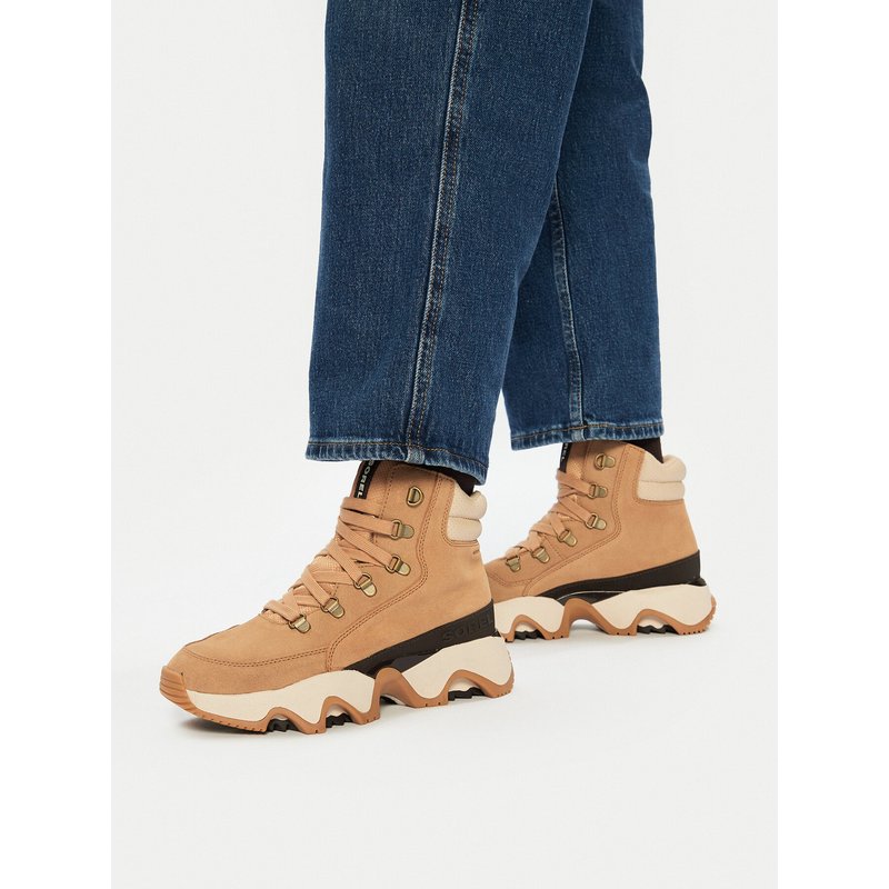 Schnürstiefeletten Sorel Kinetic™ Impact Conquest Wp Braun