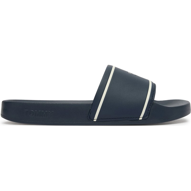 Pantoletten Tommy Jeans Tjw Poolslides EN0EN02976 Dunkelblau