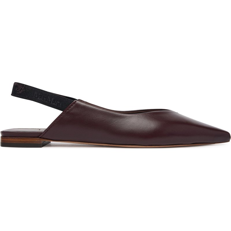 Ballerinas Max Mara Mxacrea 2614521431600 Dunkelrot