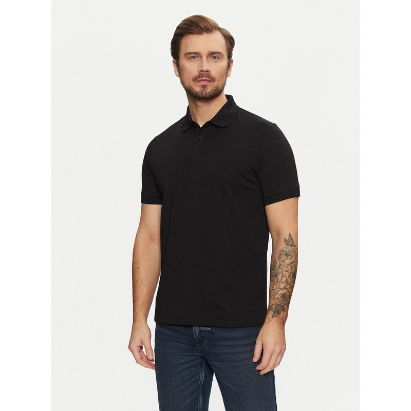 KARL LAGERFELD Poloshirt 745085 551225 Schwarz Regular Fit