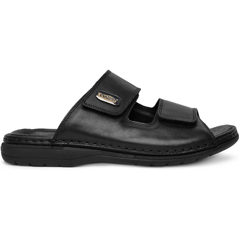 Pantoletten Rieker 25590-00 Schwarz