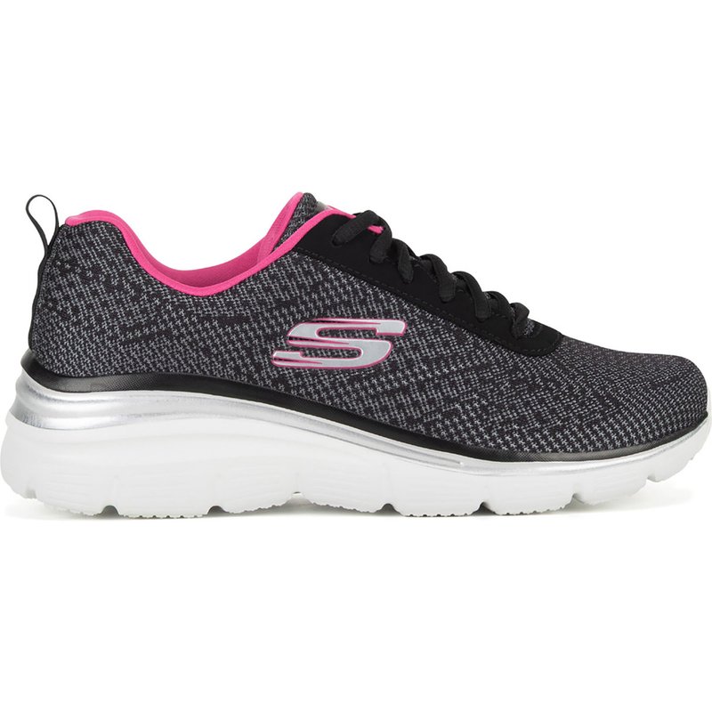 Sneakers Skechers FASHION FIT - BOLD BOUNDARIES 12719 BKHP Schwarz