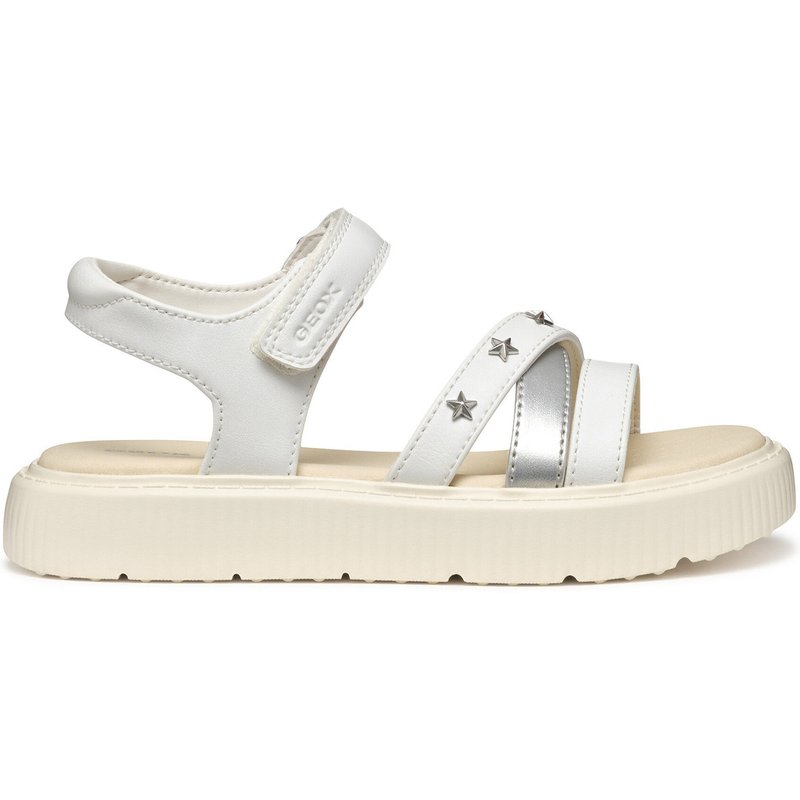 Sandalen Geox J Kodette Gir J45DBI 000BC C0007 D Weiß