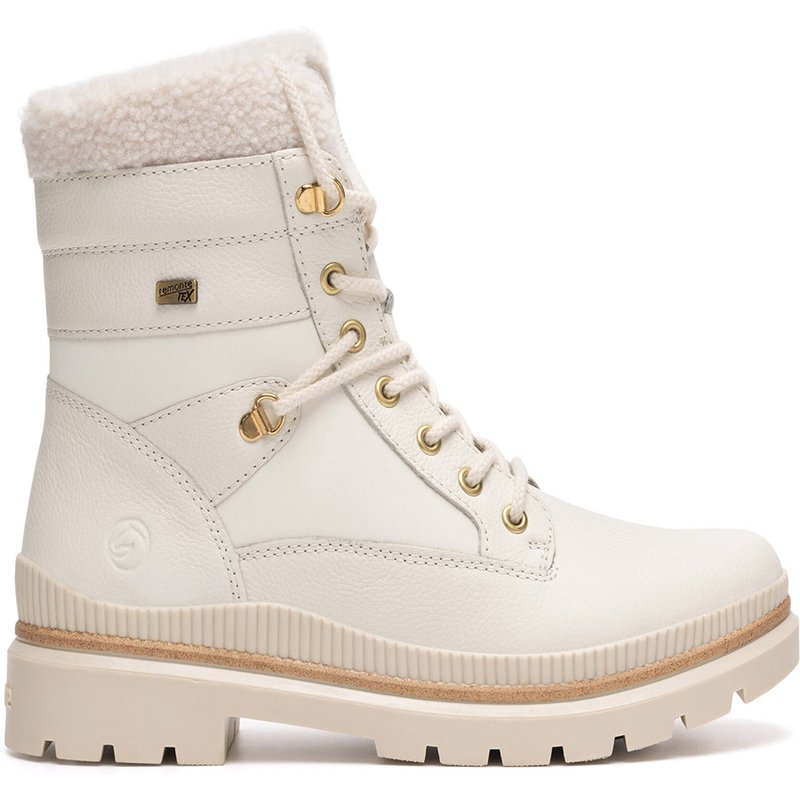 Schnürschuhe Remonte D0C77-80 Weiß