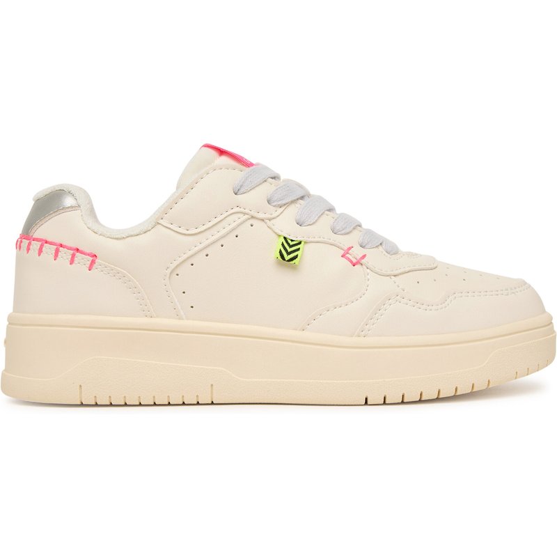 Sneakers Geox J Lestrella Girl J56NLC 000BC C1M1W S Écru