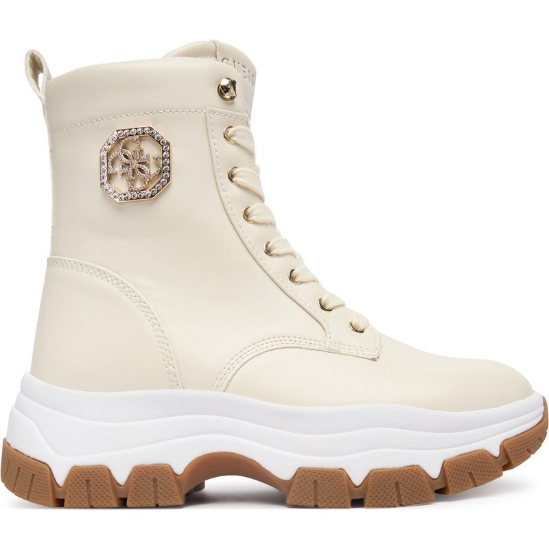 Schnürschuhe Guess FLFBNZ ELE12 Écru