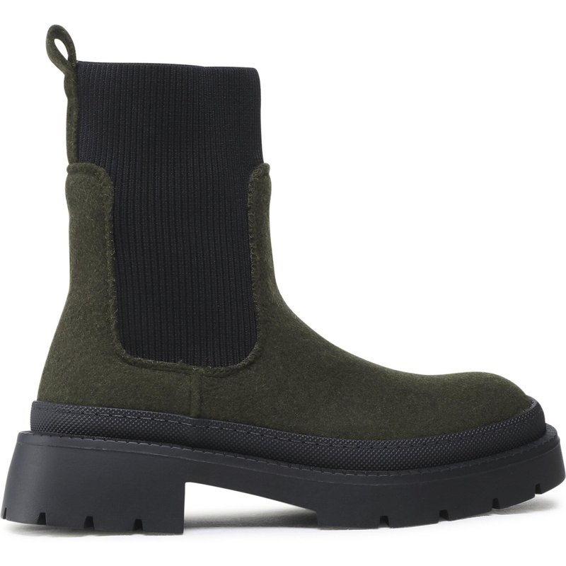 Klassische Stiefeletten Jenny Fairy H13096-20 Khakifarben