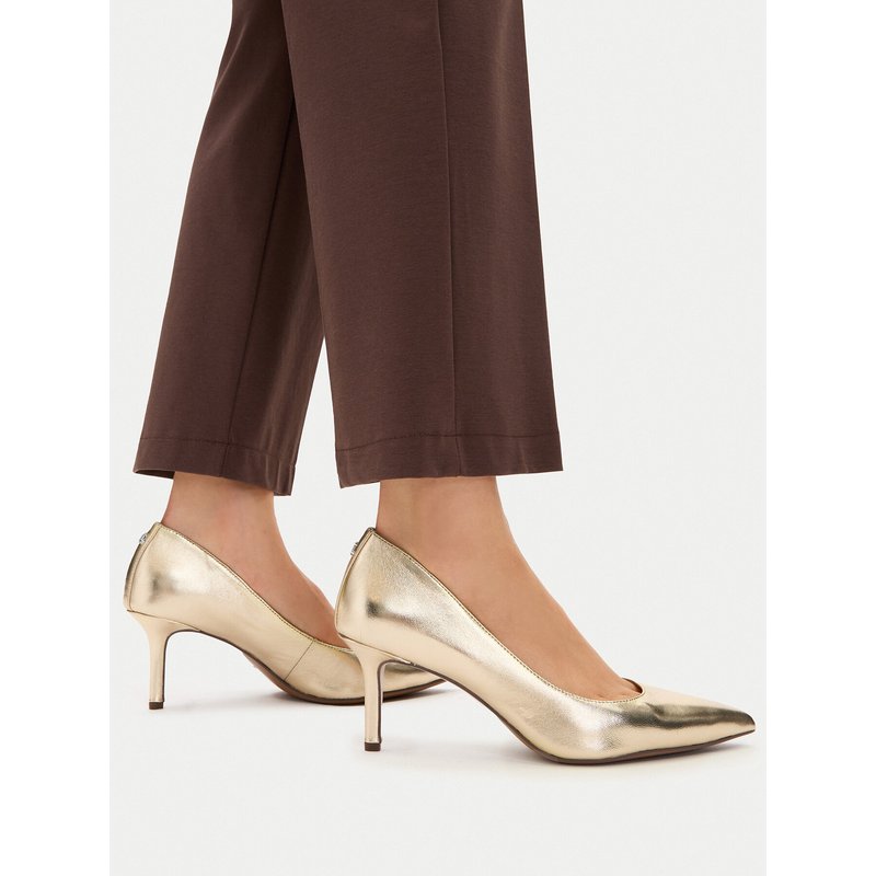 High Heels LAUREN RALPH LAUREN Lanette Metallic 802978205002 Goldfarben