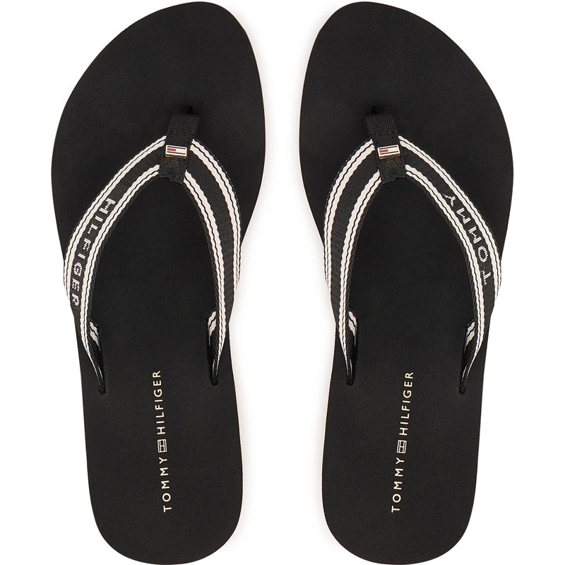 Zehentrenner Tommy Hilfiger Flag FW0FW09195 Schwarz