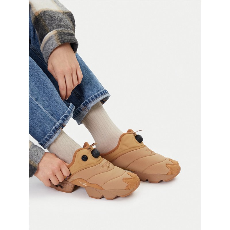 Pantoletten Reebok EO-INSTAPUMP FURY MULE 100230816 Beige