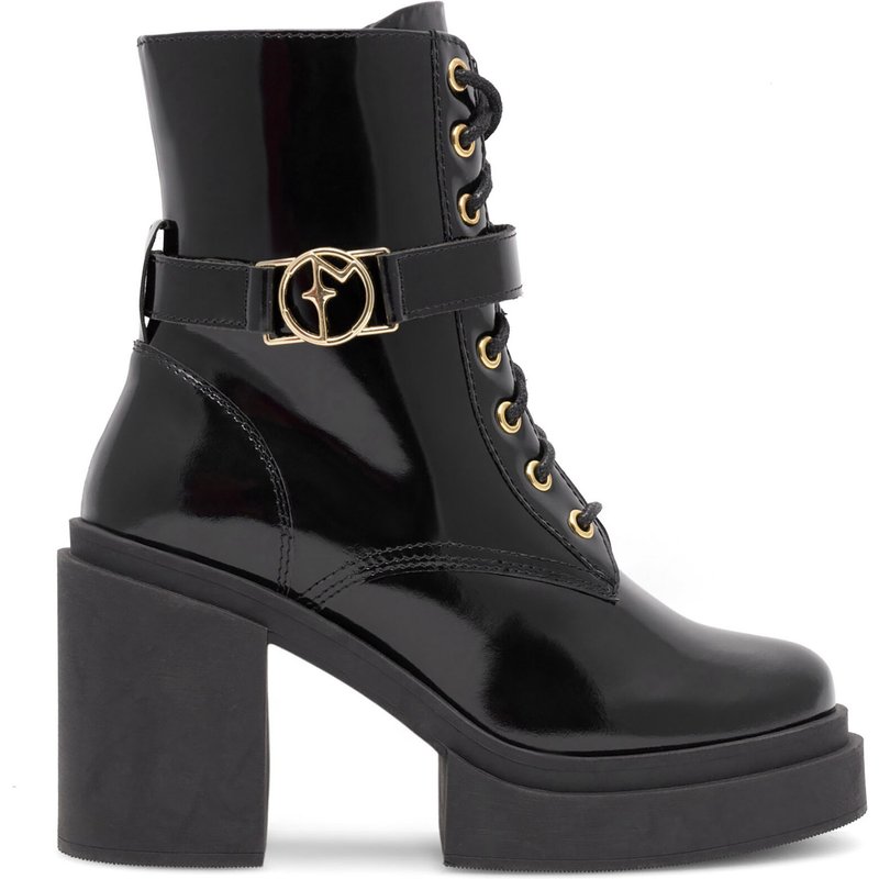 Schnürschuhe Eva Minge HONDA-2 Schwarz