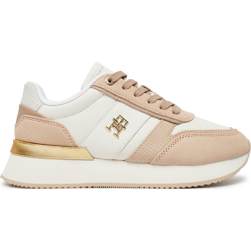 Sneakers Tommy Hilfiger Th Fashion Runner FW0FW08475 Beige