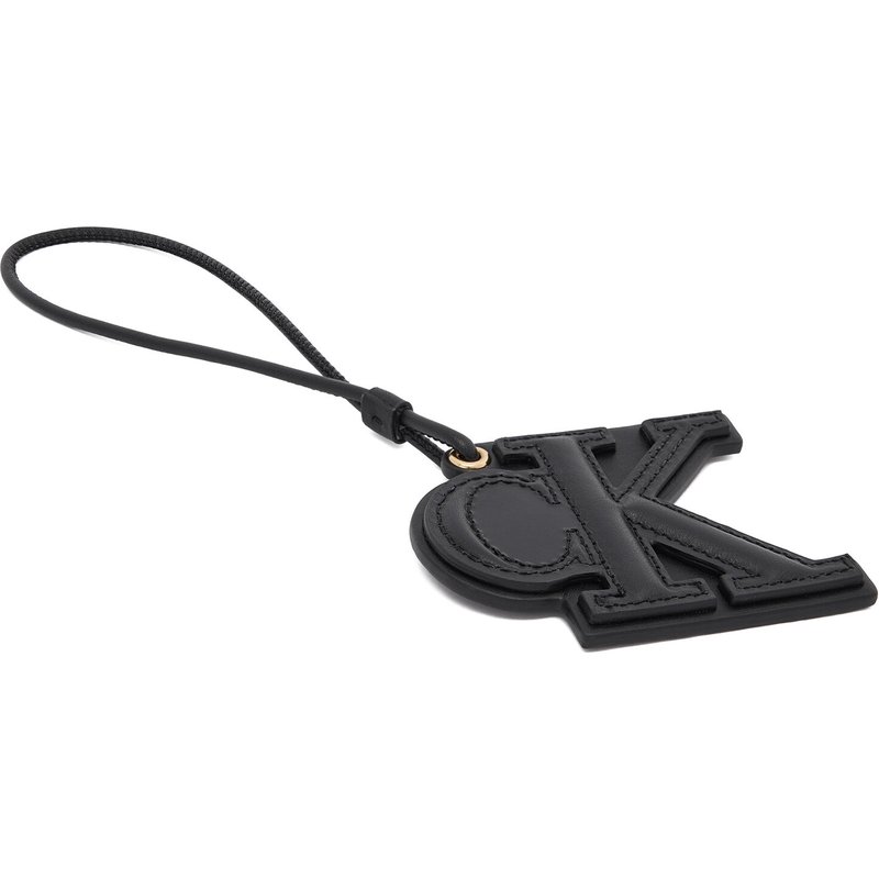Schlüsselanhänger Calvin Klein Deboss Monogram Patch Bag Charm LV04F1191G Schwarz