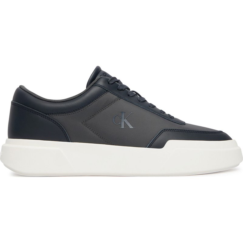 Sneakers Calvin Klein Chunky Cups Laceup Oxf Mix Mat HM0HM02326 Dunkelblau