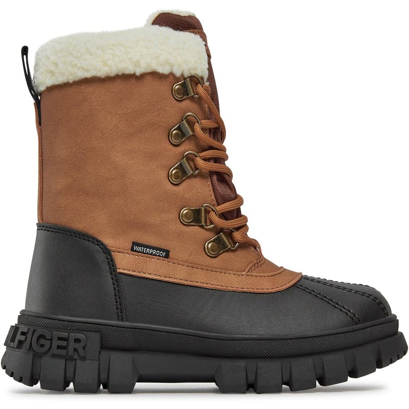 Schnürschuhe Tommy Hilfiger T3B5-33161-0814582 M Braun