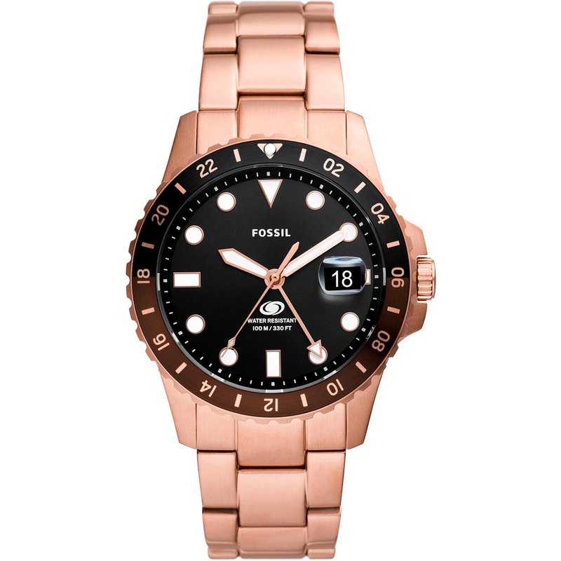 Uhr Fossil Blue FS6027 Goldfarben