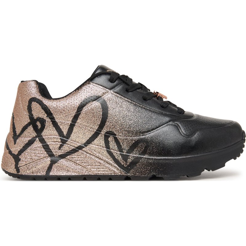Sneakers Skechers Jgoldcrown: Uno Lite - Heartdust Forever 310814L Schwarz