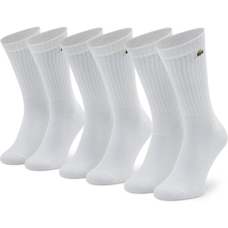 Lange Socken Lacoste RA4182 Weiß