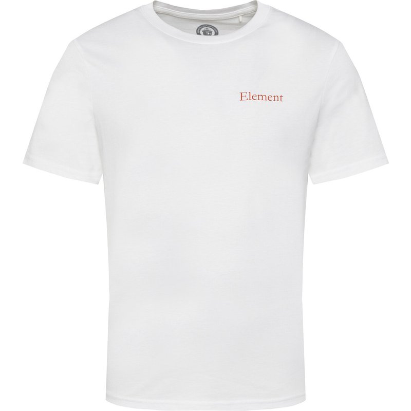 Element T-Shirt Sbxe Bee ELYZT00487 Weiß Regular Fit