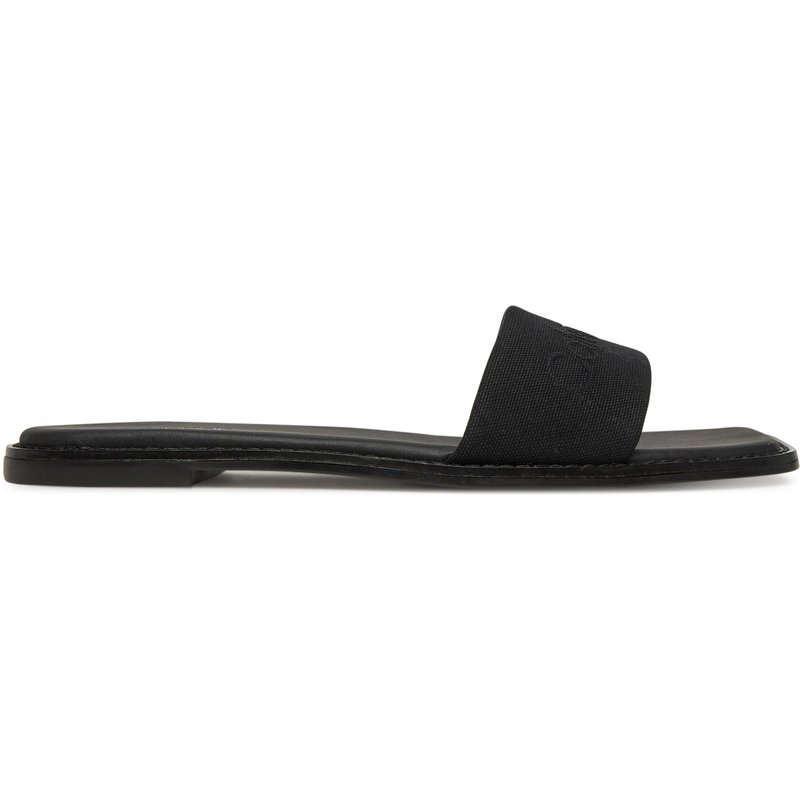 Pantoletten Calvin Klein Flat Slide - He HW0HW02378 Schwarz