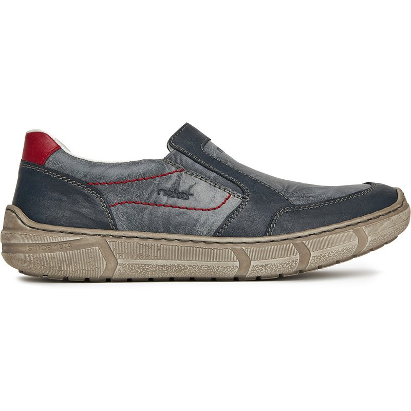 Halbschuhe Rieker 04052-12 Grau