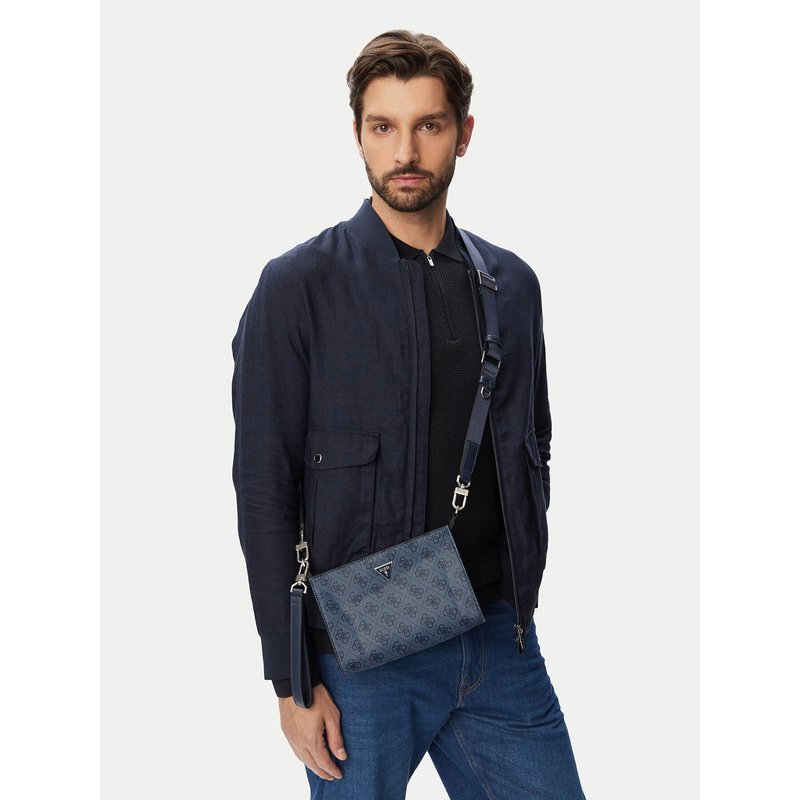 Umhängetasche Guess HMMILO P6157 Dunkelblau