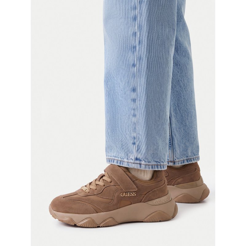 Sneakers Guess EO-CP40GG24W2026 Dunkelbeige