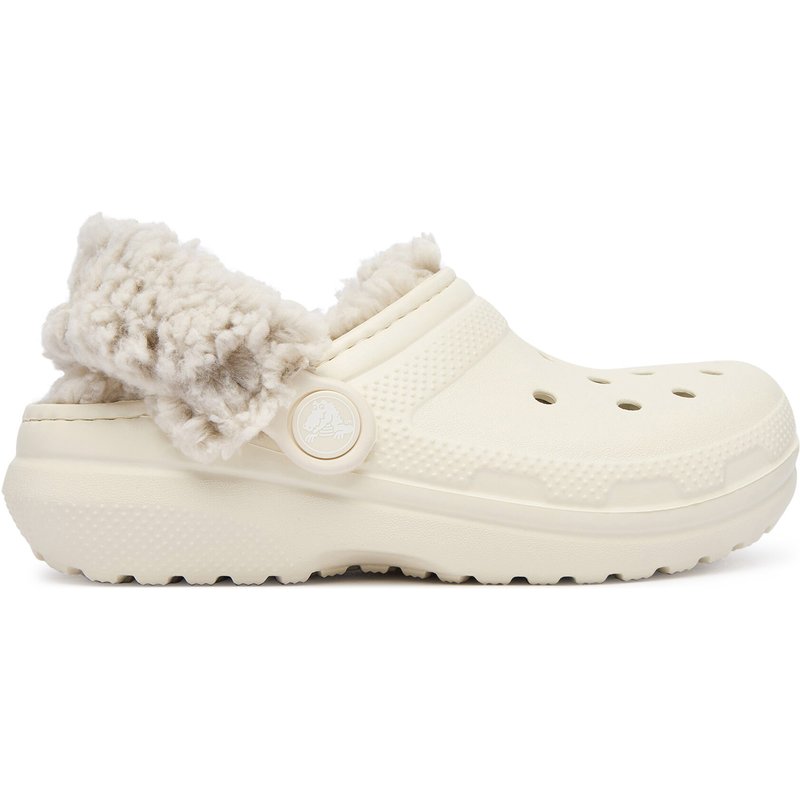 Pantoletten Crocs Classic Fleece Lined Clog K 212856 Beige