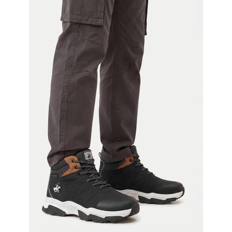 Schnürschuhe Beverly Hills Polo Club CEO-AVO-3299-002A Schwarz
