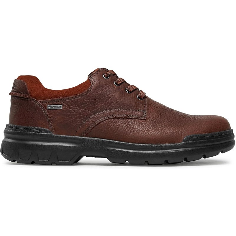 Halbschuhe Clarks Rockie WalkGtx GORE-TEX 261734657 Braun
