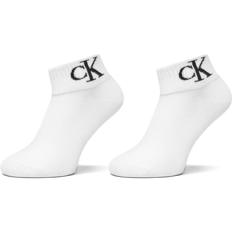 Lange Socken Calvin Klein Jeans 701228813 Weiß