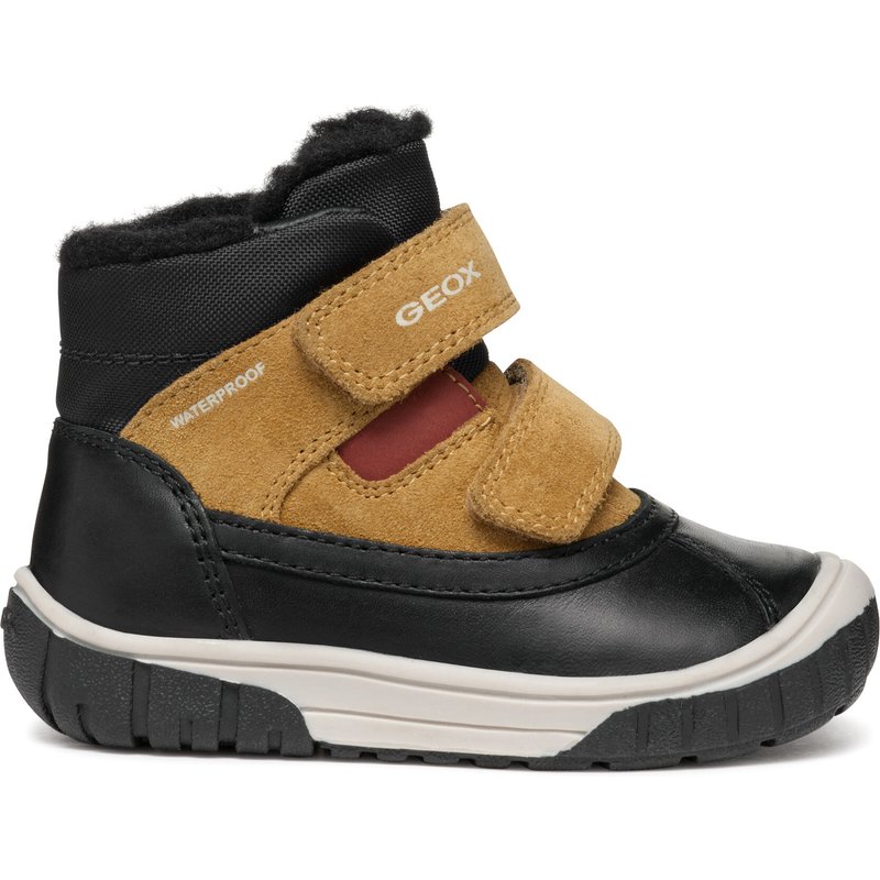 Stiefel Geox B Omar Boy Wpf B462DC 022FU C9154 M Schwarz